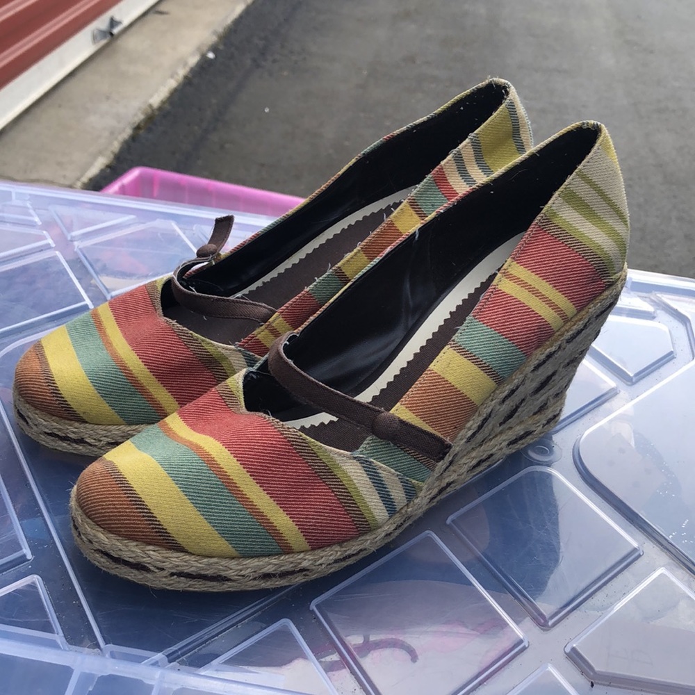 Dexter Women's Multicolor Platform Wedge Size 9.5